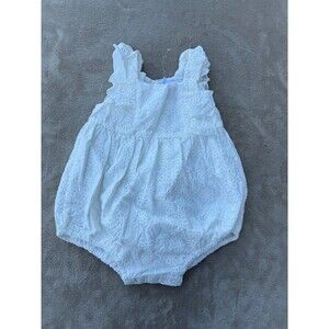 Cupcakes and cashmere size 18M sleeveless bubble romper